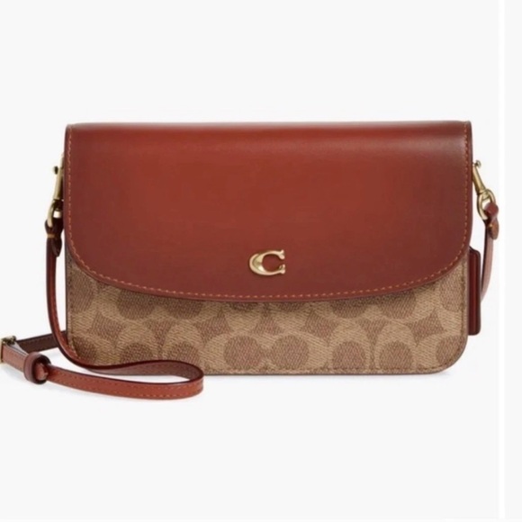 Coach Women's Hayden Crossbody in Signature Canvas Tan NWOT - Picture 2 of 14